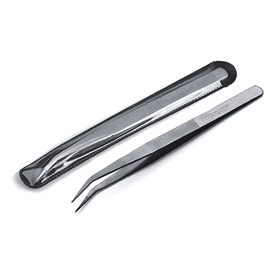 FUCHAO牌防滑優(yōu)質(zhì)彎鑷子（柄尖均帶齒）