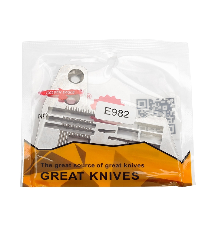 金鷹針板銀箭757五線拷邊機(jī)針板 E982