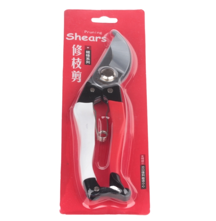 修枝剪紅白套管